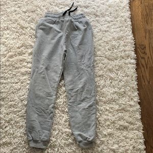 Grey joggers